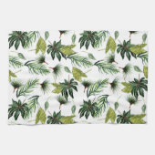 Blättermuster Geschirrtuch (Horizontal)