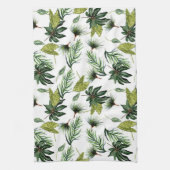 Blättermuster Geschirrtuch (Vertikal)