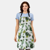 Blättermuster Schürze (Getragen)