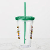 Blättern durch ein gutes Buch Acryltrinkbecher (Rechts)