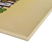 Blättern durch ein gutes Buch Schneidebrett (Ecke)