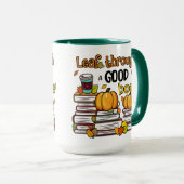 Blättern durch ein gutes Buch Tasse (VorderseiteRechts)