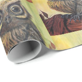 Blätterpapier mit 30 x 10 cm Länge, glänzend umman Geschenkpapier (Rolleneckpunkt)