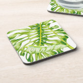 Blätterskulpturen auf einem Set von Untersetzer (2 (Linke Seite)