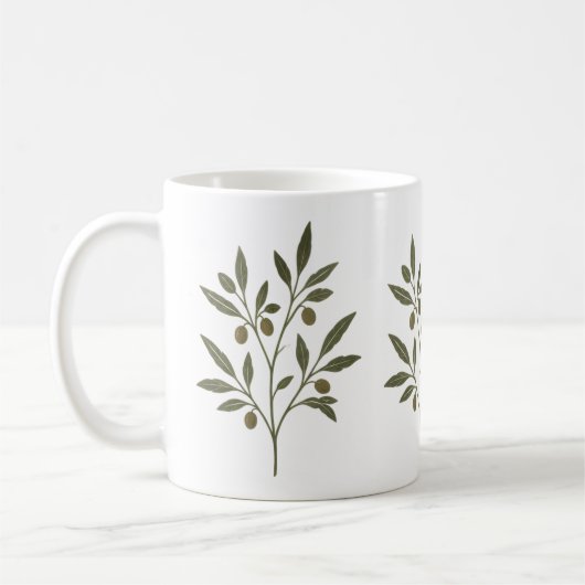 Blättertasse Kaffeetasse (Links)
