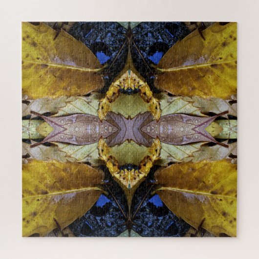 Blattfisch Puzzle (Vertikal)