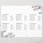 Blattgeometrie (Rückseite)