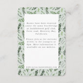 Blattgeometrische Detailkarte Begleitkarte (Rückseite)