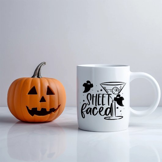Blattgesicht Kaffeetasse