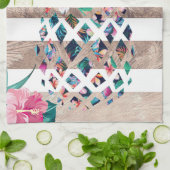 Blattgold Geschirrtuch (Gefaltet)