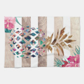 Blattgold Geschirrtuch (Horizontal)