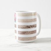 Blattgold Kaffeetasse (VorderseiteRechts)