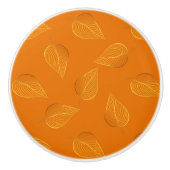 Blattgold Keramikknauf (Vorderseite)