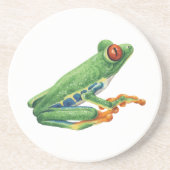 Blattgrün Getränkeuntersetzer (Vorne)