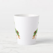 Blattgrün Milchtasse (Vorderseite)