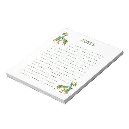 Blattgrün Notizblock (Rotiert)