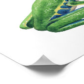Blattgrün Poster (Ecke)