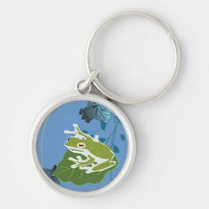 Blattgrün Schlüsselanhänger