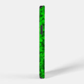 Blattklee grüne Kleeblatt iPhone Hülle (Rechte Seite)