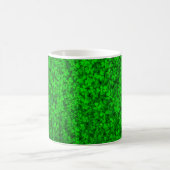 Blattklee grüne Kleeblatt Kaffeetasse (Mittel)