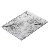 Blattlose Bäume in Thiepval Holz Notizblock (Linke Seite)