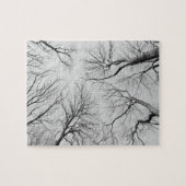 Blattlose Bäume in Thiepval Holz Puzzle (Horizontal)