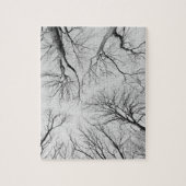 Blattlose Bäume in Thiepval Holz Puzzle (Vertikal)