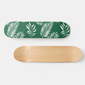 Blattmuster 12 skateboard (Horizontal)