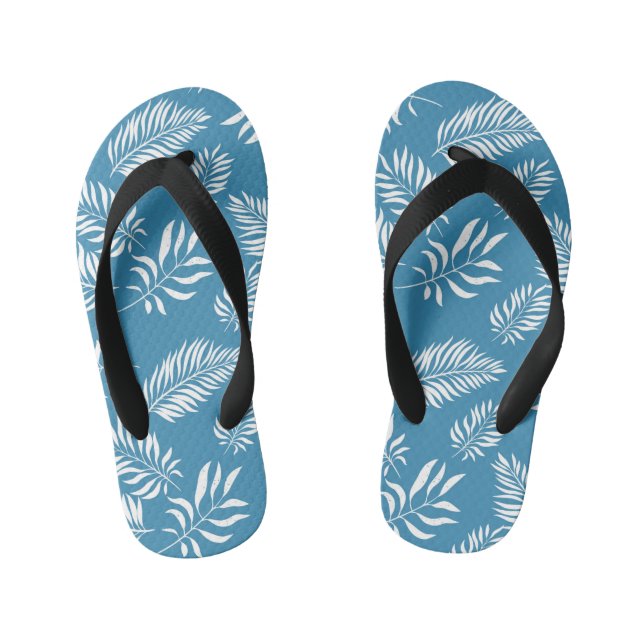 Blattmuster 13 kinderbadesandalen (Fußbett)