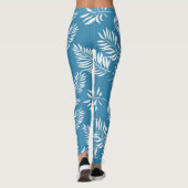 Blattmuster 13 leggings (Rückseite)