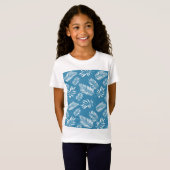 Blattmuster 13 T-Shirt (Vorne ganz)