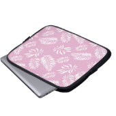 Blattmuster 15 laptopschutzhülle (Vorne Knopf)