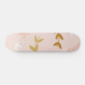 Blattmuster 4 skateboard (Horizontal)