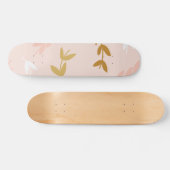Blattmuster 4 skateboard (Horizontal)