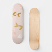 Blattmuster 4 skateboard (Vorderseite)