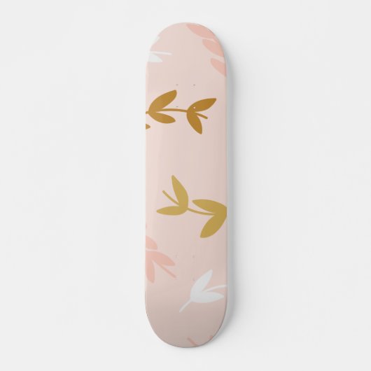 Blattmuster 4 skateboard (Vorne)