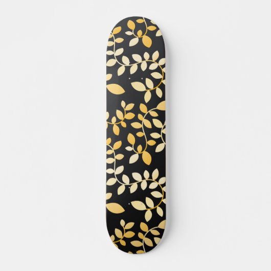 Blattmuster 5 skateboard (Vorne)
