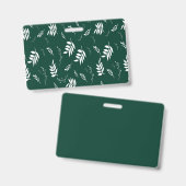 Blattmuster Ausweis (Vorder- & Rückseite)