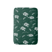 Blattmuster Badematte (Vorderseite Vertikal)