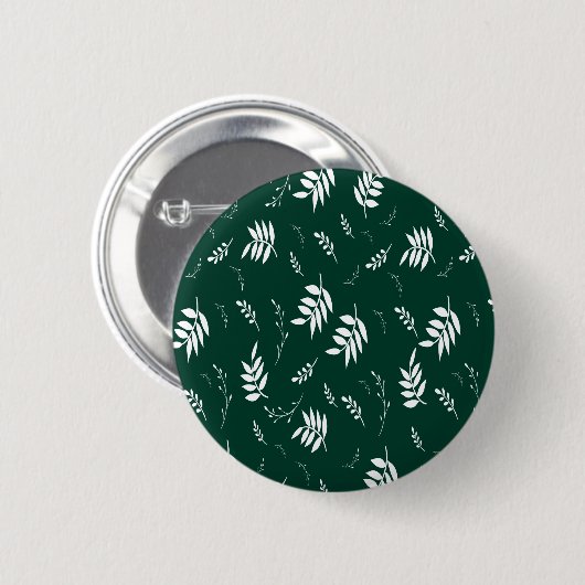 Blattmuster Button (Vorne & Hinten)