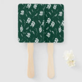 Blattmuster Fächer (Vorne und Hinten)