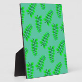 Blattmuster Fotoplatte (Seite)