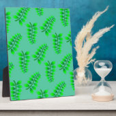 Blattmuster Fotoplatte (Seite)