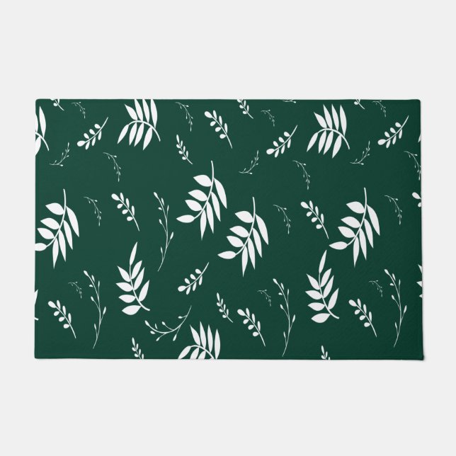 Blattmuster Fußmatte (Vorderseite)