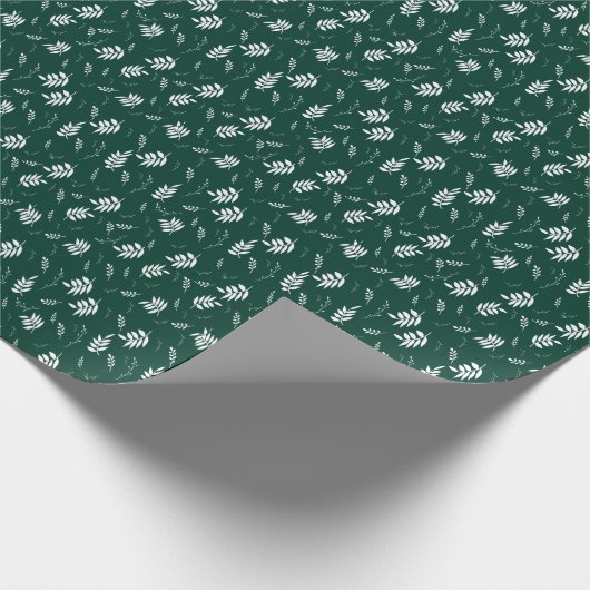 Blattmuster Geschenkpapier (Ecke)