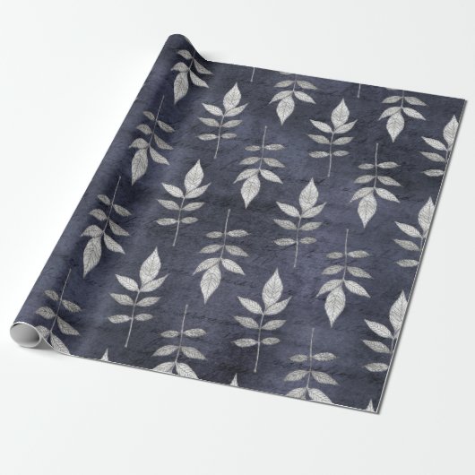 Blattmuster Geschenkpapier (Ungerollt)
