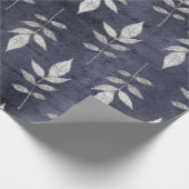 Blattmuster Geschenkpapier (Ecke)