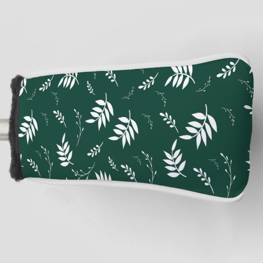 Blattmuster Golf Headcover (Vorderseite)