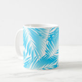 Blattmuster Kaffeetasse (Vorderseite Links)