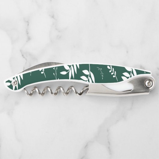 Blattmuster Kellnermesser (Rückseite)